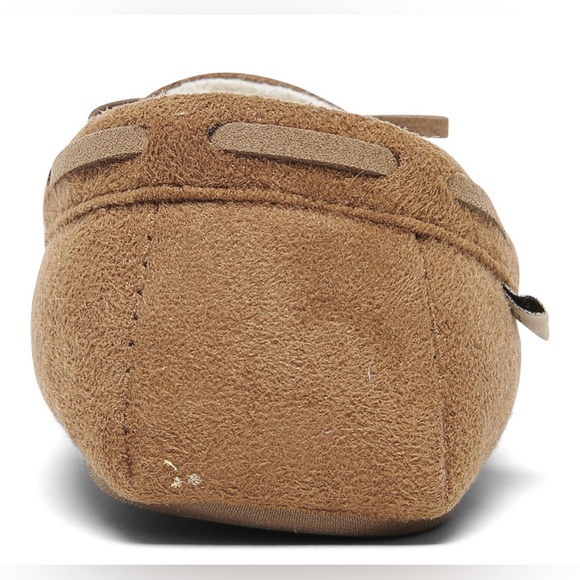 BEARPAW Little Kids Unisex Sawyer II Moccasin Slippers (M,L; Hickory) - Picture 4 of 6